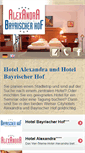 Mobile Screenshot of hotelalexandra.at